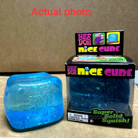 NeeDoh Nice Cube Stress Relief Fidget Toy for Kids & Adults