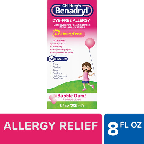 Children's Benadryl - BB 8/2026 - 3 Pack