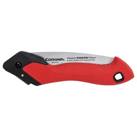 Corona RazorTOOTH 7" Curved Folding Pruning Saw – High Carbon Steel (RS16120)