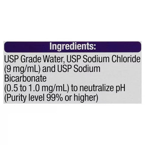 Saline Nasal Spray -BB 9/2029 6pack