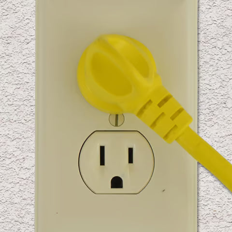 Conntek Indoor/Outdoor 9 Ft. Extension Cord 16/3 SJTW – Yellow