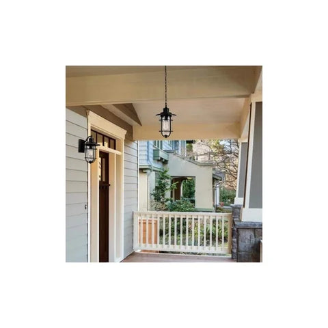 Globe Electric Turner Matte Black 1 Light Pendant Light