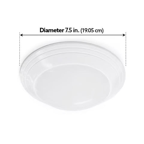 Feit Dimmable White Integrated LED Round Disk Light