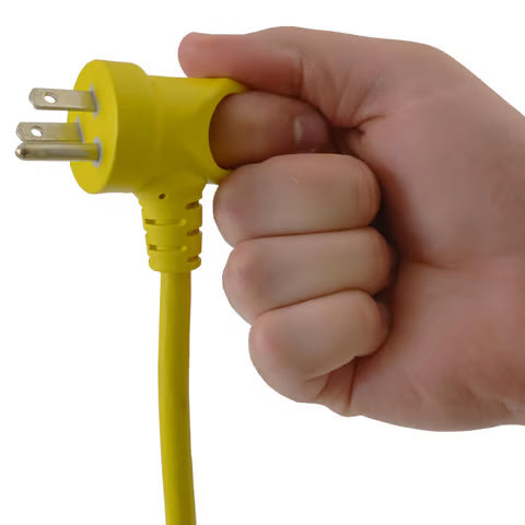 Conntek Indoor/Outdoor 9 Ft. Extension Cord 16/3 SJTW – Yellow