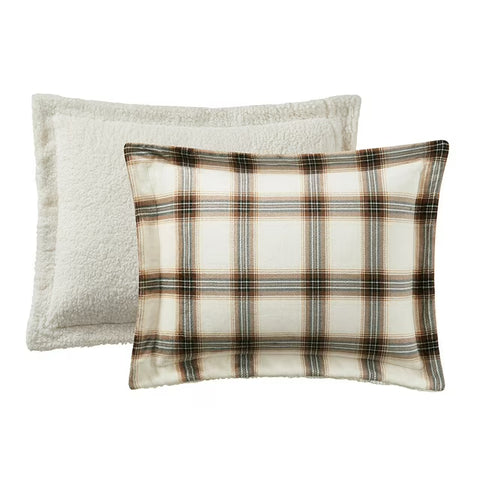 Member's Mark 3-Piece Printed Plush Comforter Set, King