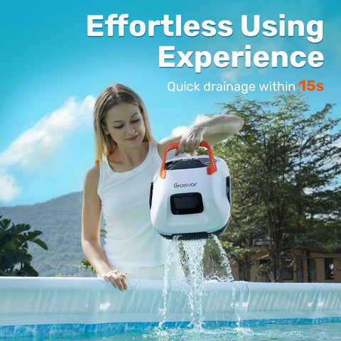 Gosvor LiteVac 800 Cordless Robotic Pool Cleaner