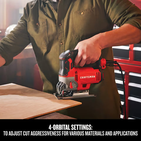 CRAFTSMAN 6 Amp Corded Jig Saw, Tool Only