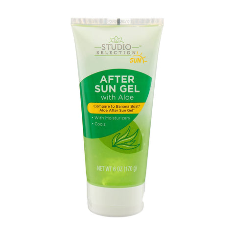 Studio Selection After Sun Gel with Aloe - 6 oz (2 Pack)