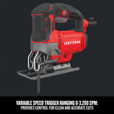 CRAFTSMAN 6 Amp Corded Jig Saw, Tool Only