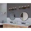 Progress Lighting Gulliver 4-Light 32-7/8" Bathroom Vanity Light – Graphite (P300126)
