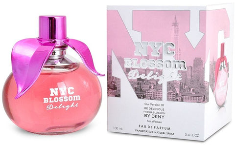 Bulk 24-Pack Women's Eau De Parfum 3.4 oz - Paris Sparkle Dahlia NYC Gift
