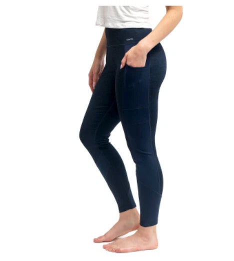 FITKICKS Women's Crossover Legging Colorblock, Active Lifestyle Leggings