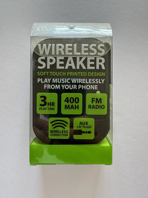 Gadget Gear Wireless Speaker with FM Radio