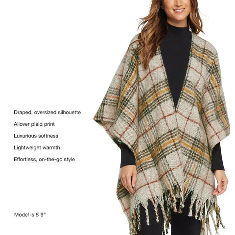 Woolrich Women's Wrap One Size Yellow $79 MSRP