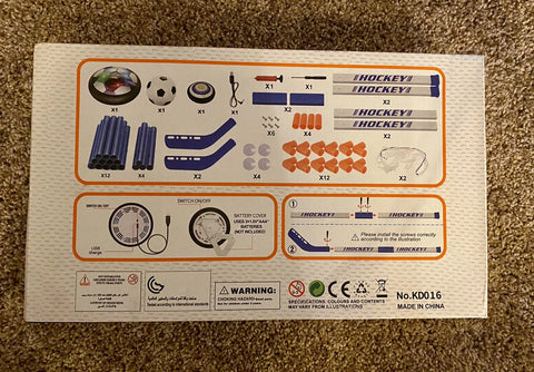 2-in-1 Hover Hockey and Soccer Hover ball