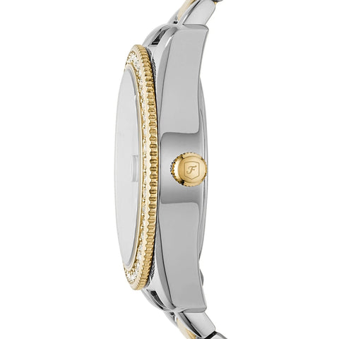 Fossil Women's Scarlette Two-Tone Stainless Steel Bracelet Watch 32mm - Two-Tone