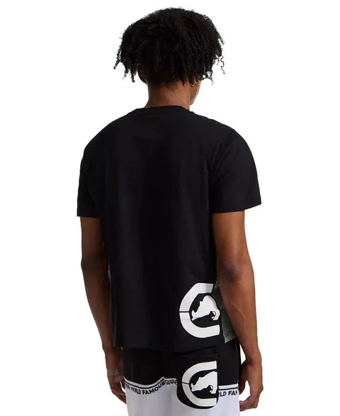 NWT Ecko Unltd. Men's Crew Neck Short Sleeve T-Shirt Y2K $48 MSRP Black