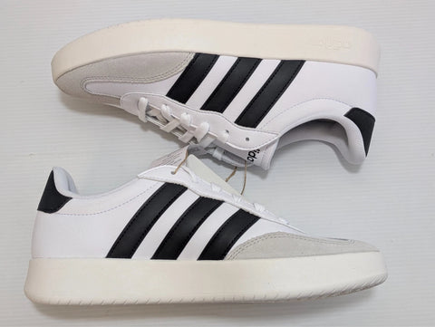 Adidas Women's Barreda Leather and Suede Low Top Sneakers - Size 8.5