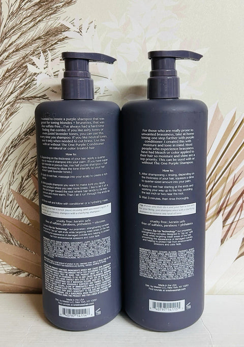 Kristin Ess Purple Shampoo and Conditioner