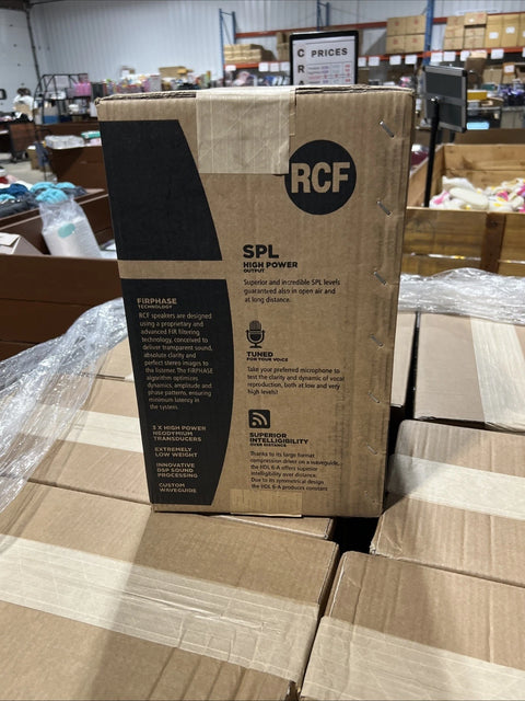 RCF HDL6-A HDL6A 2x6" 2-Way Active Live Array Module Powered Speaker