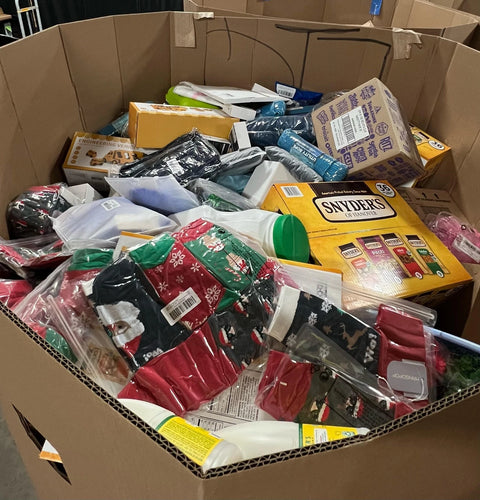 Amazon Bulk Resellers Box Lot – 30+ Items Mixed General Merchandise (NEW)