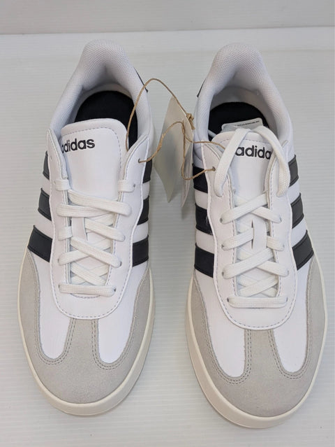Adidas Women's Barreda Leather and Suede Low Top Sneakers - Size 8.5