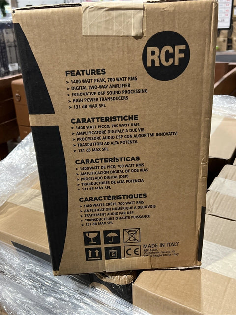RCF HDL6-A HDL6A 2x6" 2-Way Active Live Array Module Powered Speaker