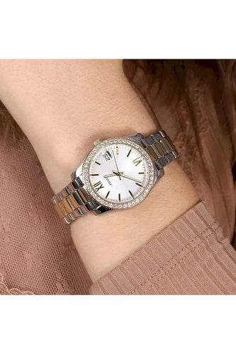 Fossil Women's Scarlette Two-Tone Stainless Steel Bracelet Watch 32mm - Two-Tone