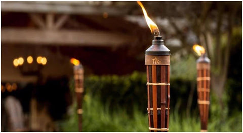 Tiki Royal Polynesian Bamboo Torch