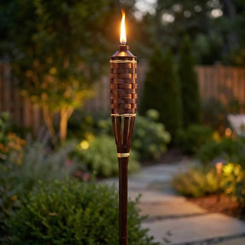 Tiki Royal Polynesian Bamboo Torch
