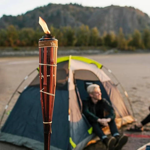 Tiki Royal Polynesian Bamboo Torch