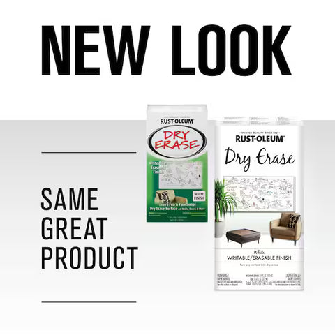 Rust-Oleum Dry-Erase Paint - Gloss White